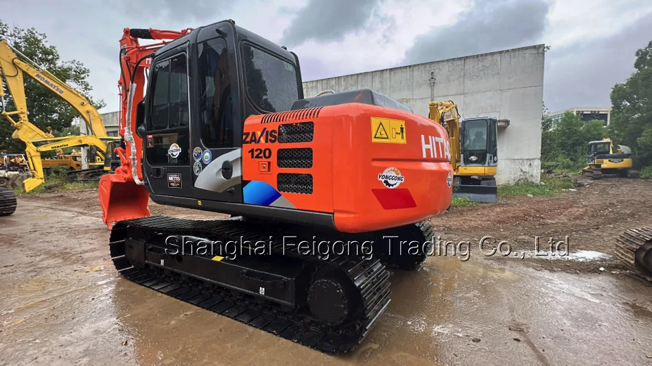 Fairly New Boutique Used Excavator Hitachi ZX120 Japanese Original Good Quality High Performance Digging Machine