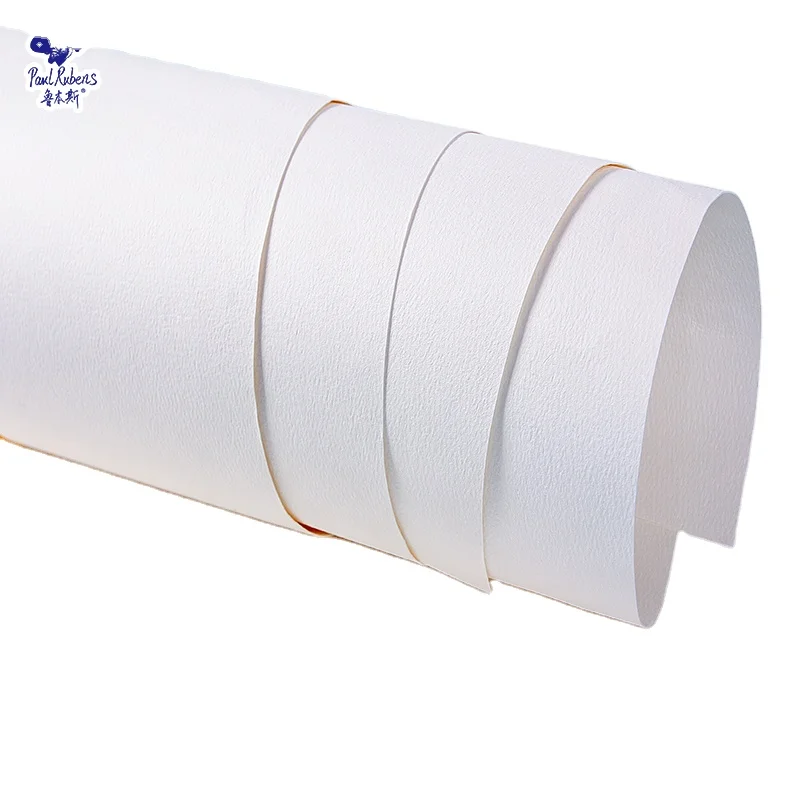 Paul Rubens Handmade Watercolor Paper 5Sheet Professional Artist 100% cotton 450GSM Coarse Grain Collection Series 22x30 Inches