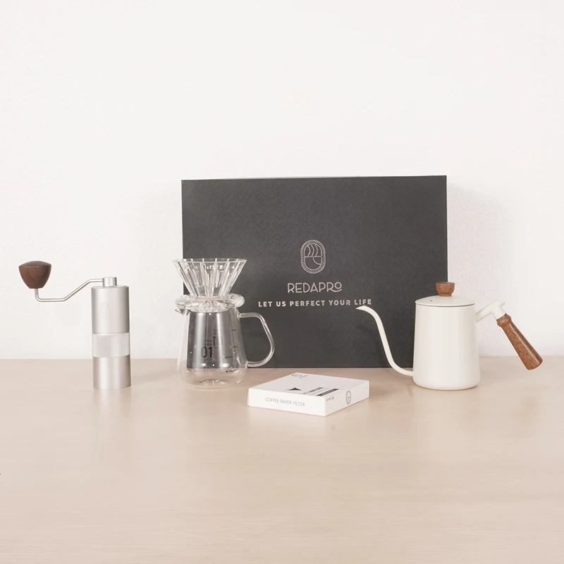 New year Christmas View larger image Add to Compare  Share Saudi Arabia Style V-60 Coffee Travel Bag Gift Box Set Grinder Pot Ke