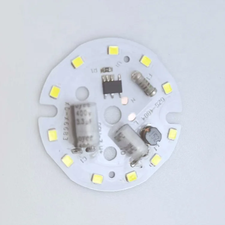 Jiangmen 4inch 6inch 8inch recessed round downlight led chip indoor lighting raw material