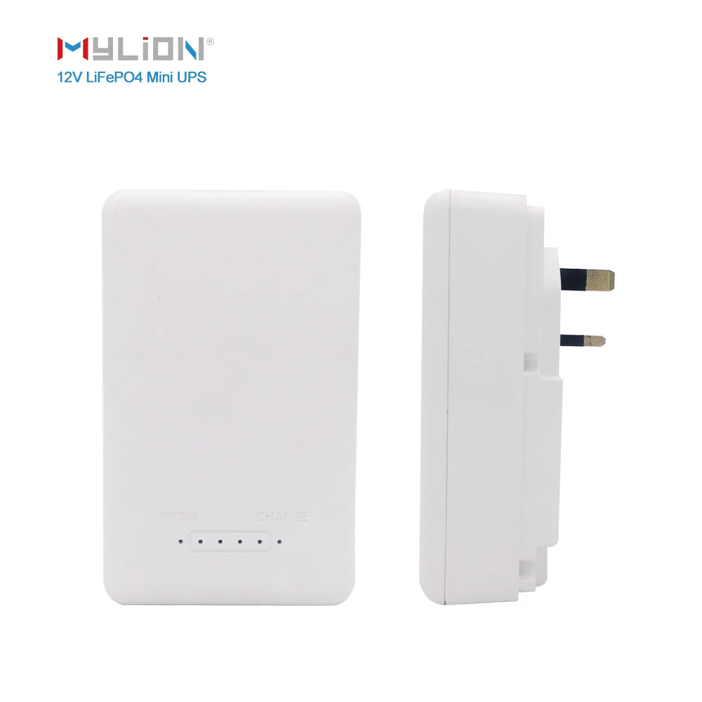 Mylion 25.6Wh 8000MAh LiFe Po4 Batteries Mini Ups Built-In AC Input Mini Ups Wifi Router