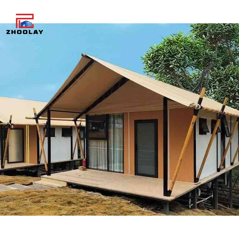 Outdoor Homestay Campsite High-End Scenic Spot Resort Ecological Park Accommodation Camping Tent Hotel