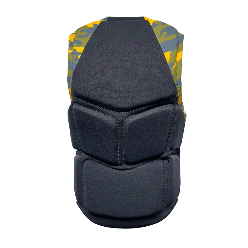 Custom Life Vest Neoprene Foam Front Zipper Jacket swimming Kayaking Boat Work Fishing Surfing Life Jackets Vest For Adult