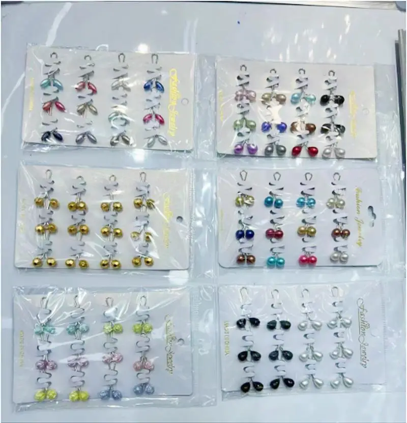 Best service Muslim Accessory Colorful Diamond Water Drop Hijab Clip Fashion Multi Color Big Crystal Rhinestone Shawl Scarf Clip