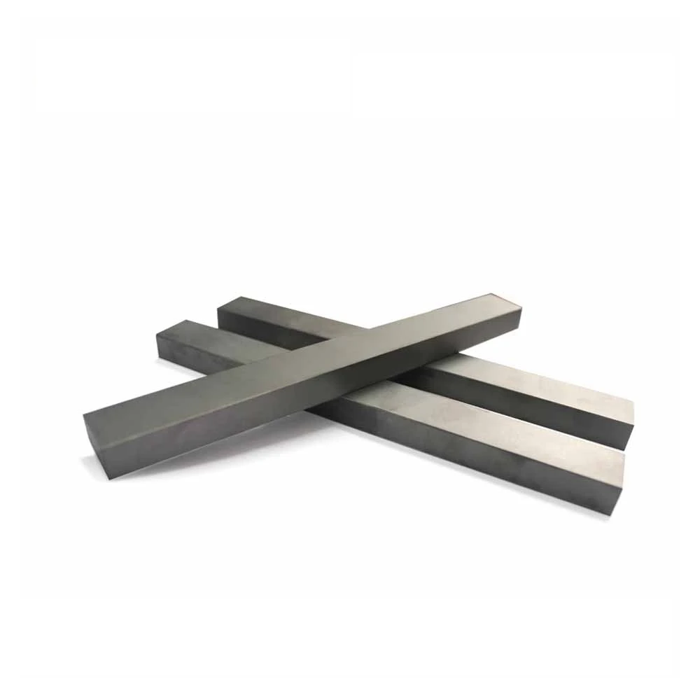 Strong wear resistance tungsten carbide strips/carbide cutter strip/tungsten carbide bars for crushing machine