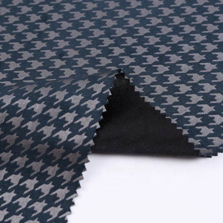 Hot Selling Custom Multicolor 100% Polyester Foil Bonded Suede Recycled Polyester Knit Fabric Print Logo Textile