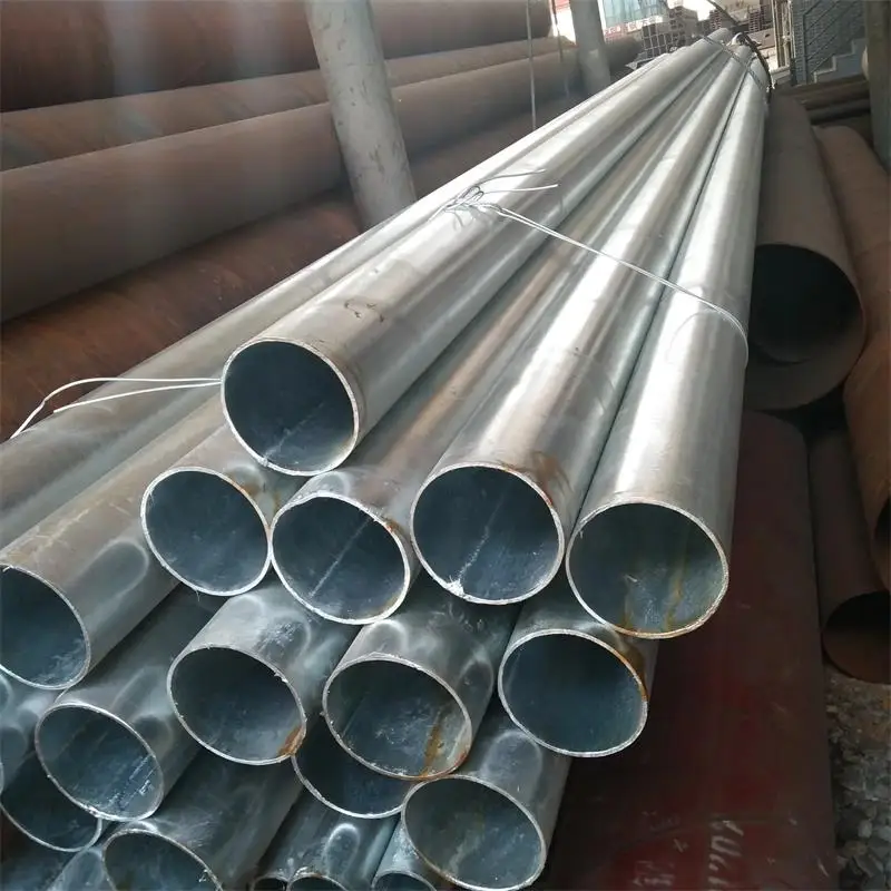 Gi Steel Welding DX51D Zinc Coated SCH40 SCH60 SCH80 Galvanized Seamless Steel Pipe