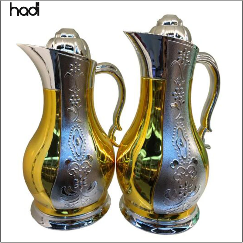 Catering decorations buffet arabic coffee pot dallah luxury arabic tea set coffee for sale