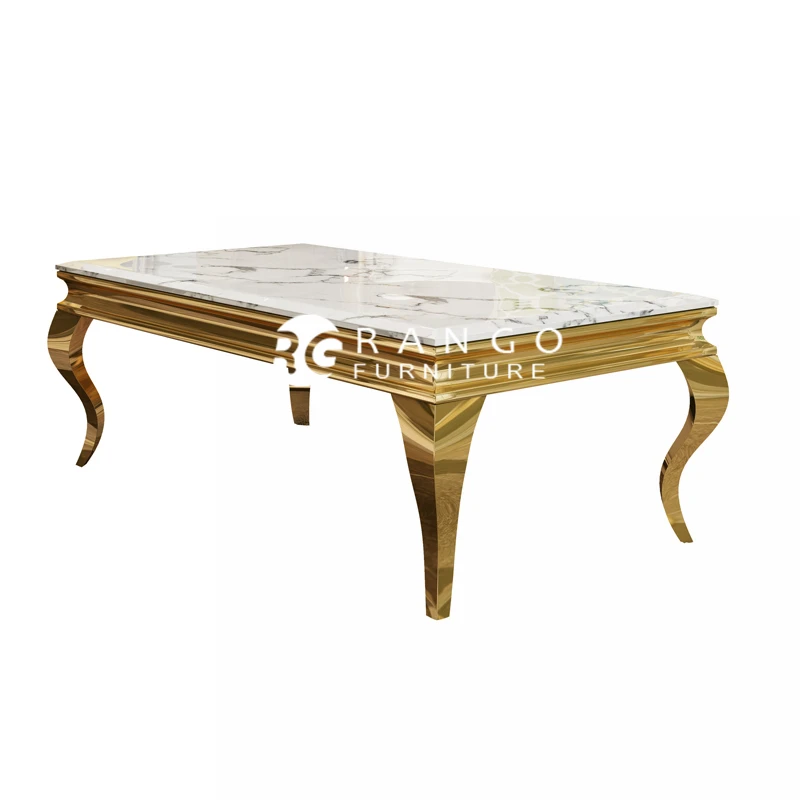 Foshan factory marble coffee table dining table telescopic coffee table