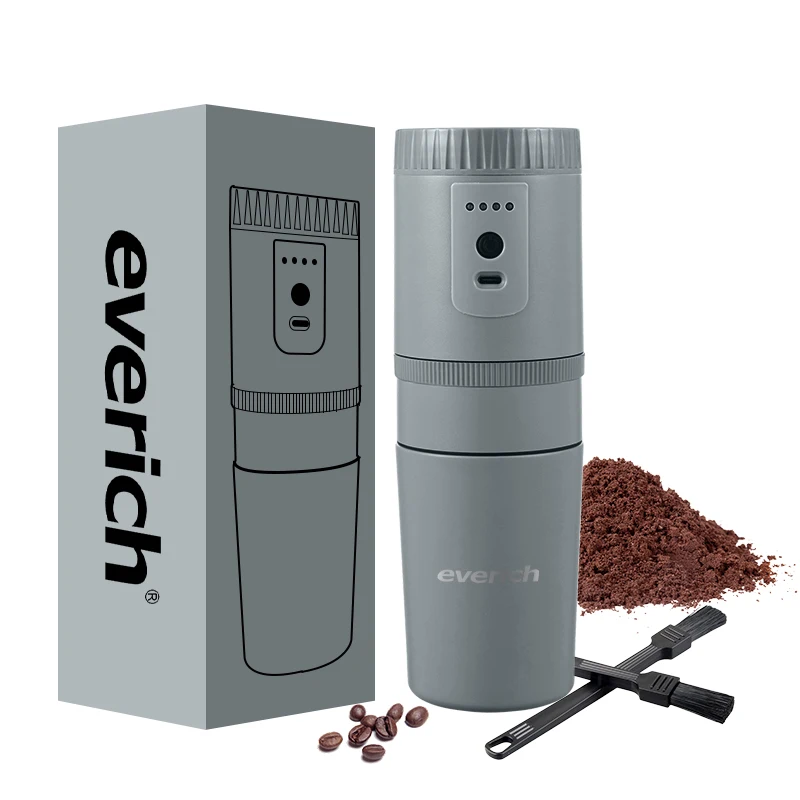 EVERICH Electric coffee maker with usb charging espresso machine hand coffee grinders