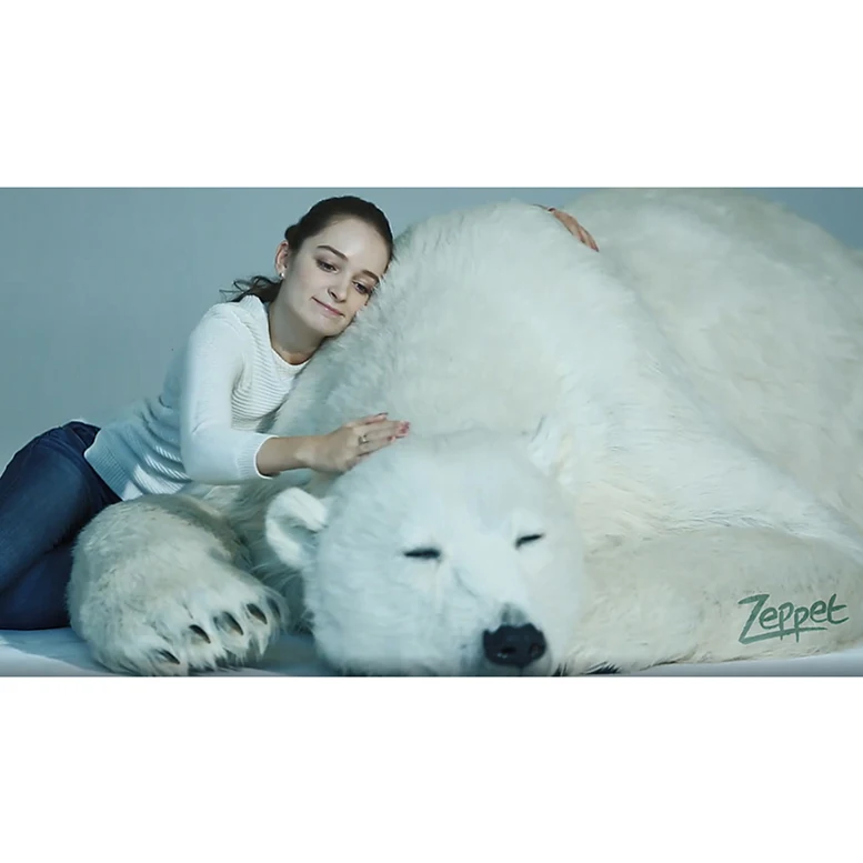 100% Искусственные белые медведи распродажа животные