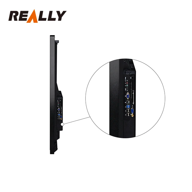 
Customzied 65 Inch Smart Digital LCD Whiteboard FHD Multi Interactive Writing Board for Home Using 