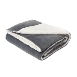 Двухстороннее очень мягкое одеяло с подогревом, размер 50x60 дюймов, 110 В, ETL