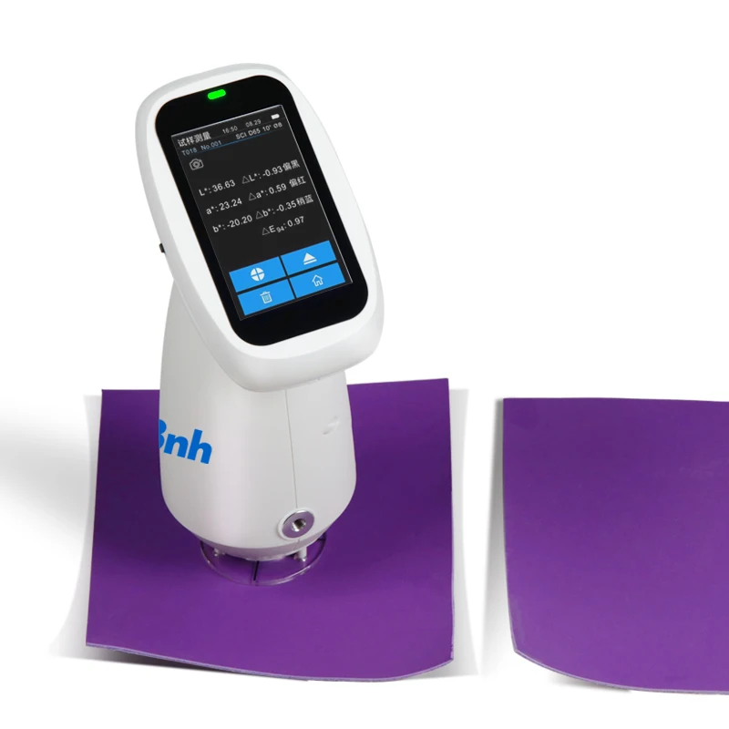 High Quality in stock 3nh colorimeter factory sales quality same as X-rite datacolor textil spectrophotometer
