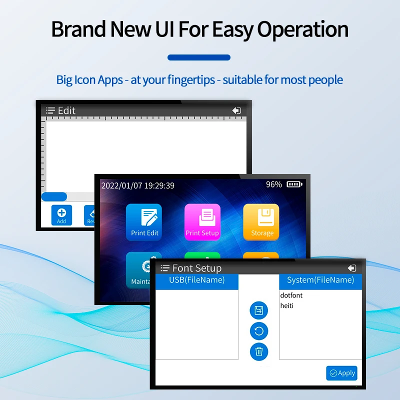 Многоцветный портативный струйный принтер WECARE h91для печати минеральной воды в
