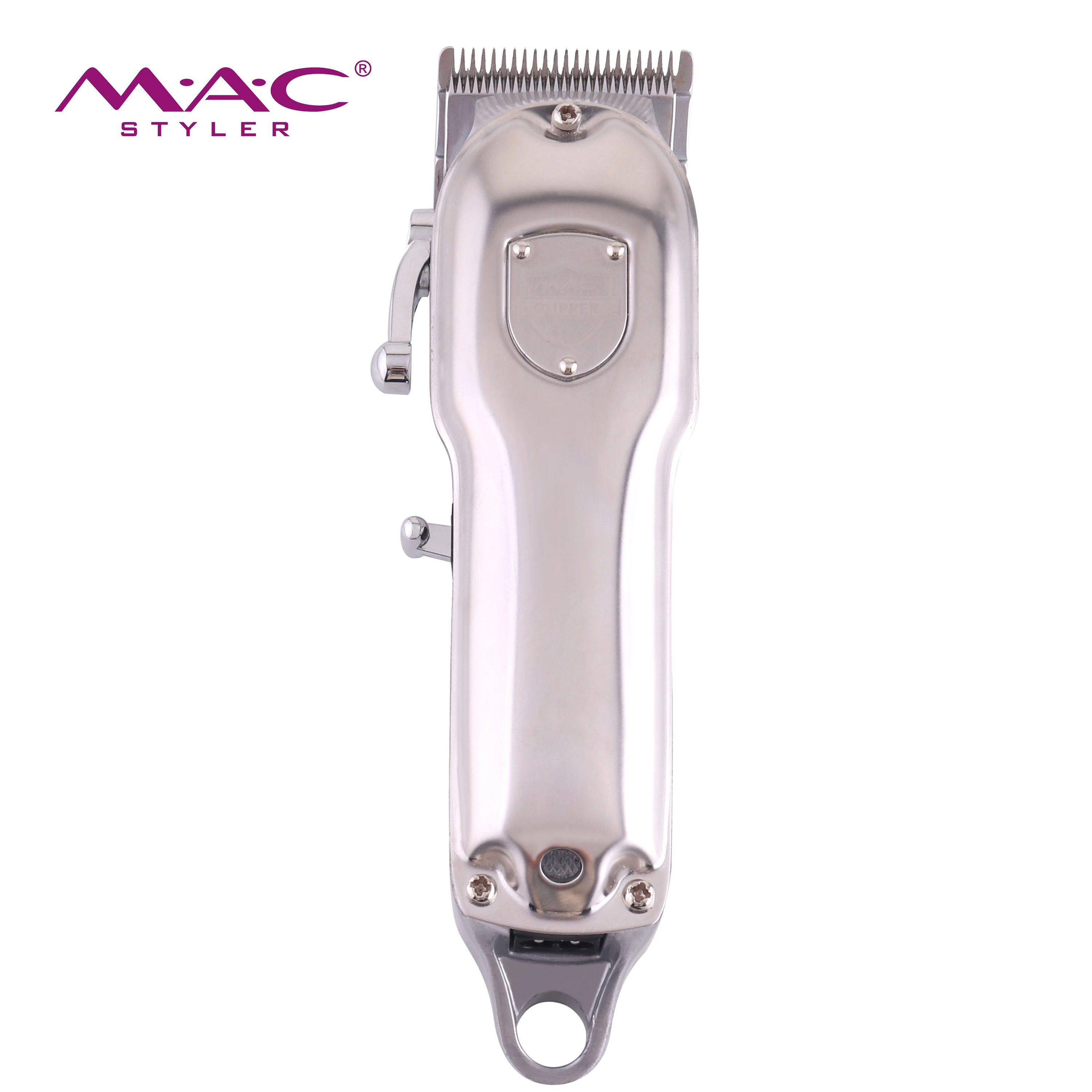 2024 Wholesale portable rechargeable high quality all metal material salon professional hair clipper