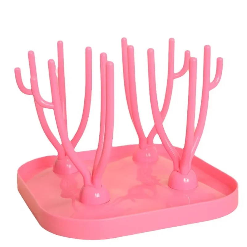 Source manufacturer  Baby Bottle Drain Rack Food Grade PP Material Durable and Foldable Feeding and Drying Products
