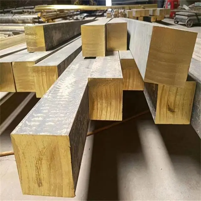 Wholesale Corrosion Resistant C28000  Square Brass Bar  C1100 Pure Copper  Round Rod Solid copper bar