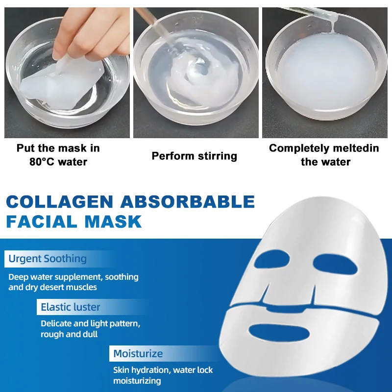 Nature Cheap Facial Sheet Collagen Mask Pack for Wholesale Face Mask Crystal MADE in KOREA Female Gel Regular Model 34g