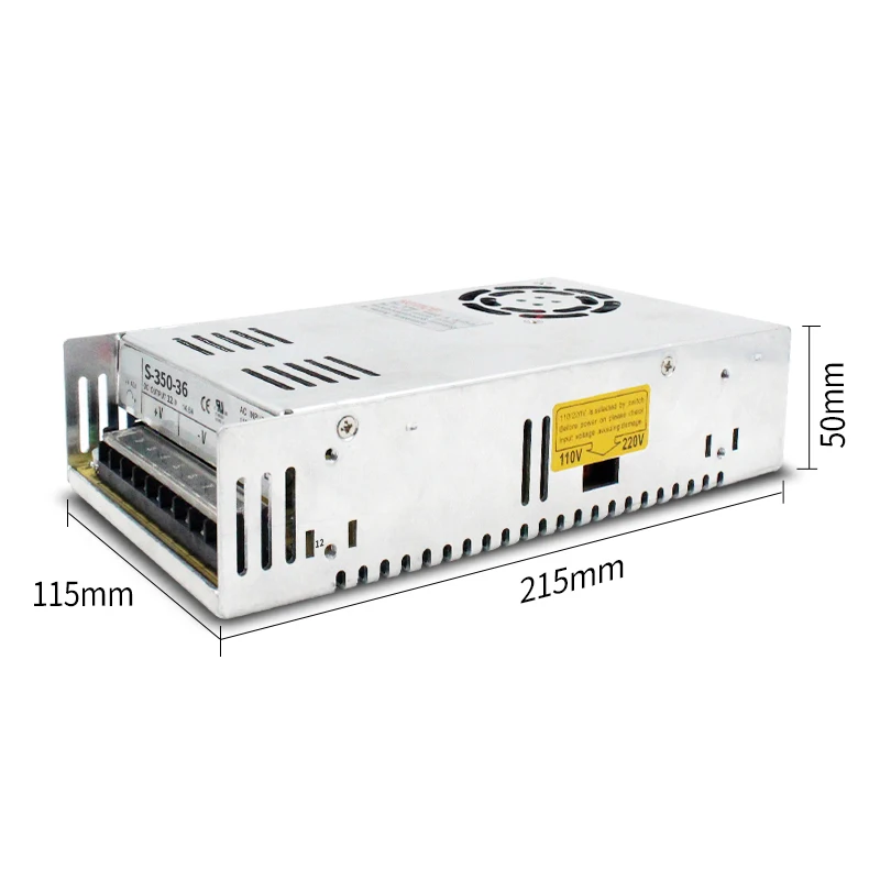 S-350-36 350W 36V 10A Adjustable Smps Power Supply Switching Power Supply Ac Dc Power Supply