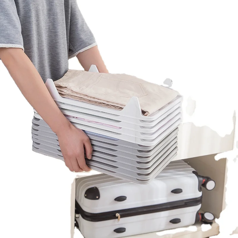 
Shirt Organizer T Shirt Folder Board Clothing Dividers Stackable T Shirt Document Lazy Folding Board Organizers 