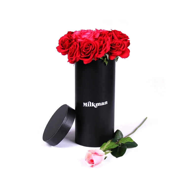 Customized Package Round Hat Square Velvet Heart Shape Luxury Preserved Gift Roses Flower Box