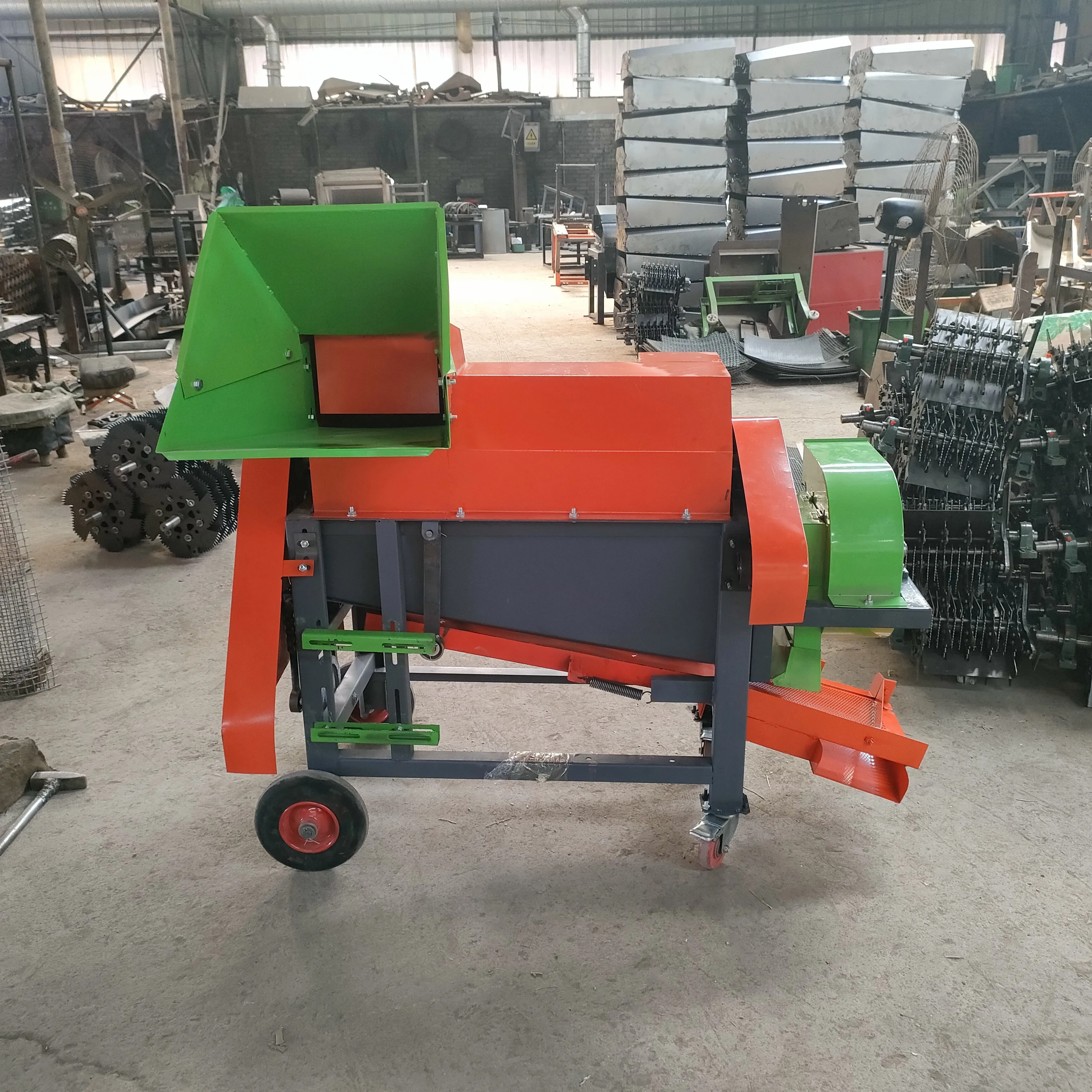 Weiwei Machinery Multifunctional thresher 400kg/h Soybean threshing equipment