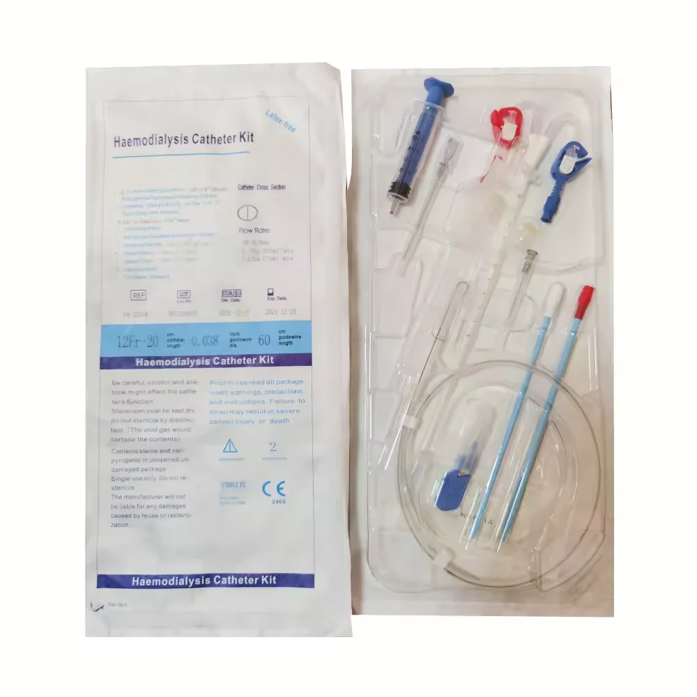 Hemodialysis Catheter and Hemodialysis Catheter Kit for Hematodialysis Use
