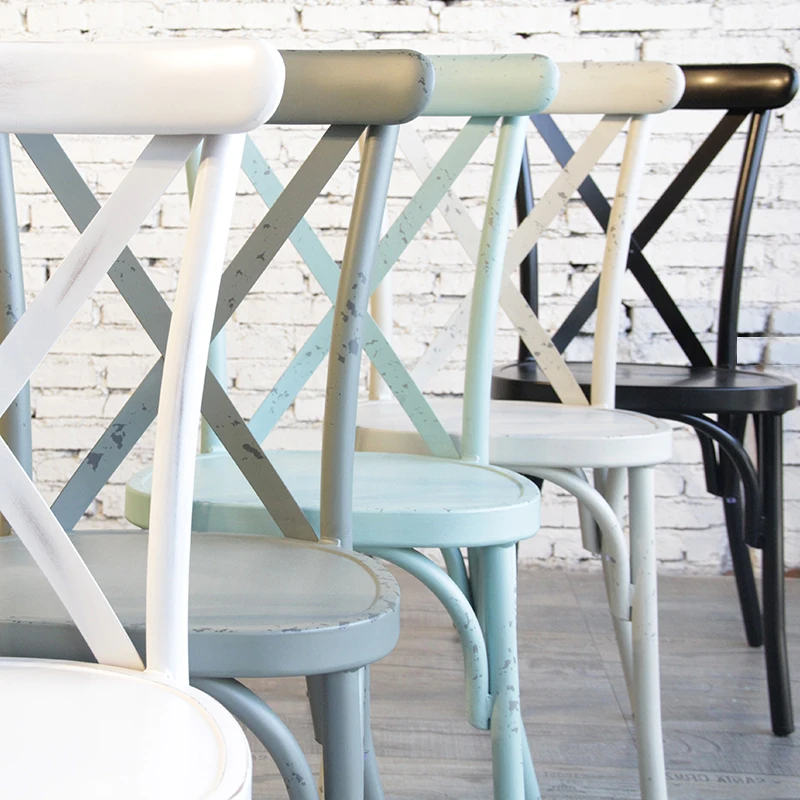 Antique Full Set Commercial Outdoor Restaurant Dinning Cafe Table Cafe Furniture Restaurant Table  Antique