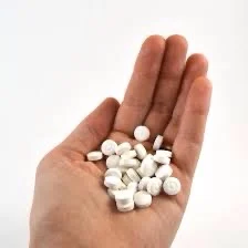 vanilla mint whitening tabs eco friendly zero waste glass jar fluoride free with nano hydroxyapatite toothpaste tablets