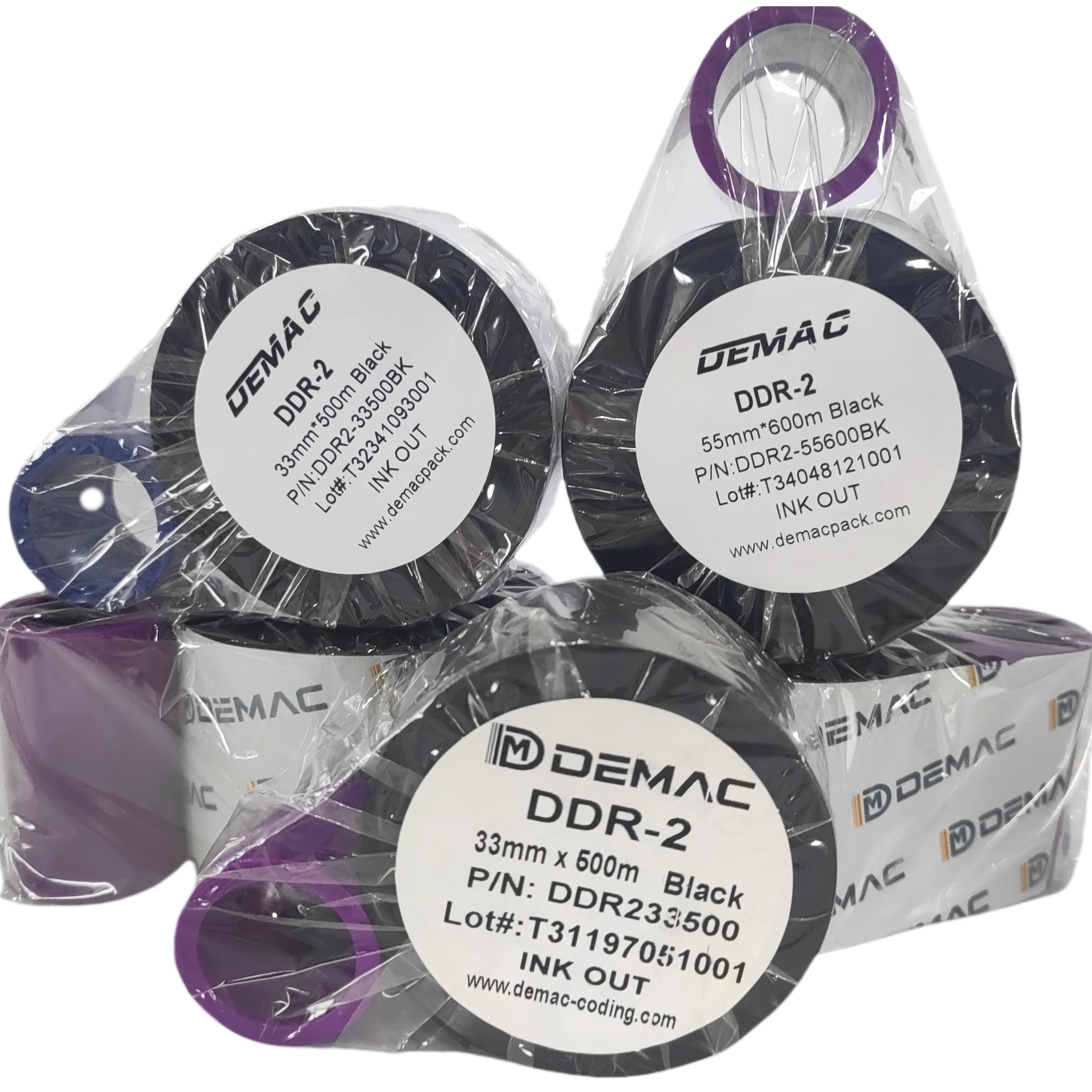 Factory price high quality Thermal Transfer Ribbon TTO Ribbon for DK Videojet Markem-imaje Linx Domino flexible film