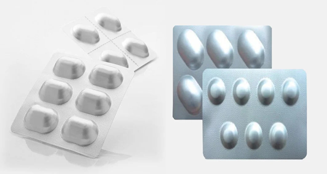 Stamping Seal Coat Flexible Packaging Cold Forming PVC laminated alu alu base foil for pharmaceutical blister packaging
