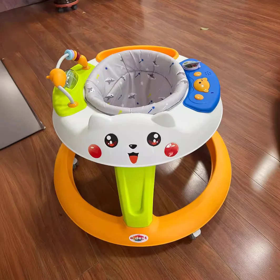 New baby walker anti-O-leg multi-functional anti-rollover baby walker for men and women