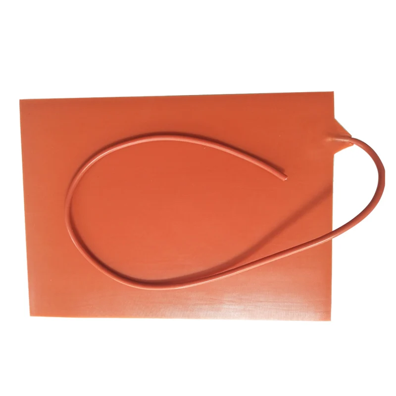 12V Induction Heater Customized Electric Silicone Heating Element Heat Transfer Silicone Heater