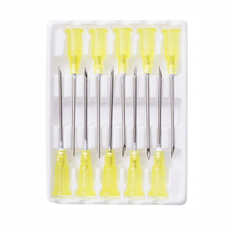 
Hypodermic Nylon Stainless Steel Animal Injection Medical Vet Needles Disposable Veterinary Needle Syringe Needle Tribest 