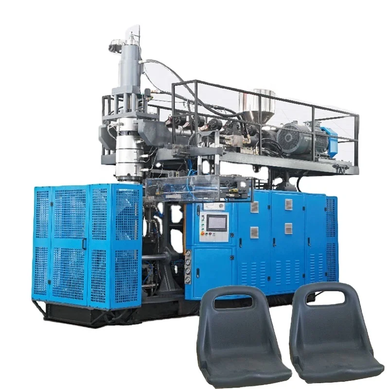 50L plastic open top drum extrusion blow molding machine