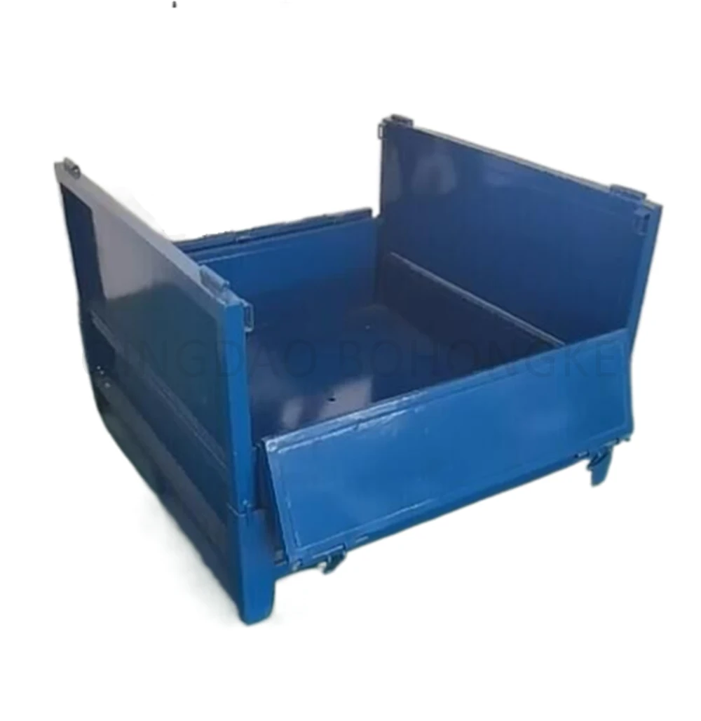 Steel Collapsible Stacking Storage Container Rack & Bin