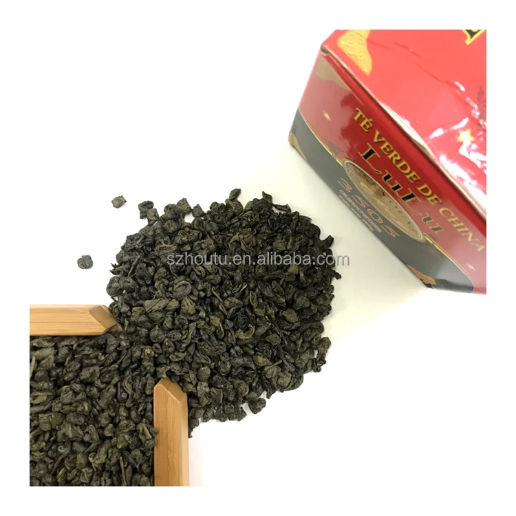 Wholesale Green Tea Supplier from China Gunpowder 3505 Loose Tea Factory Direct at Price Healthy Tea Packaged in Bulk Box