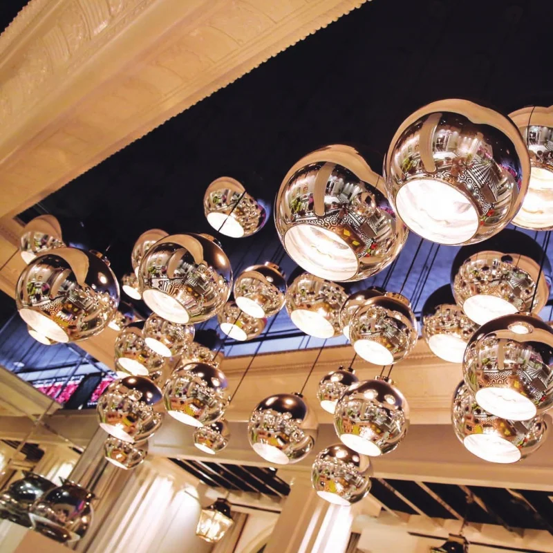 Лидер продаж Amazon, домашнее освещение для помещений e27, Классический Стеклянный светодиодный потолочный светильник для кухни, люстра и Подвесная лампа