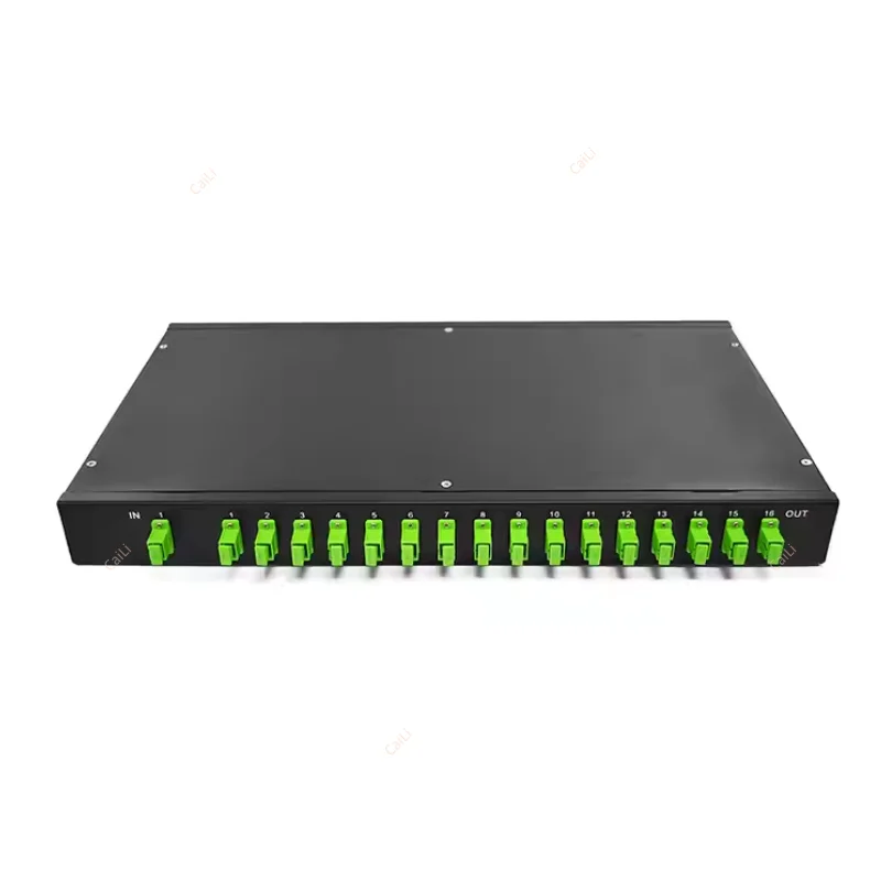 1*16 1*24 1*32 PLC Cassette Terminal Box SC Rack Mount Splitter For 19 inch Distribution Frame Fiber Optical PLC ODF Singlemode