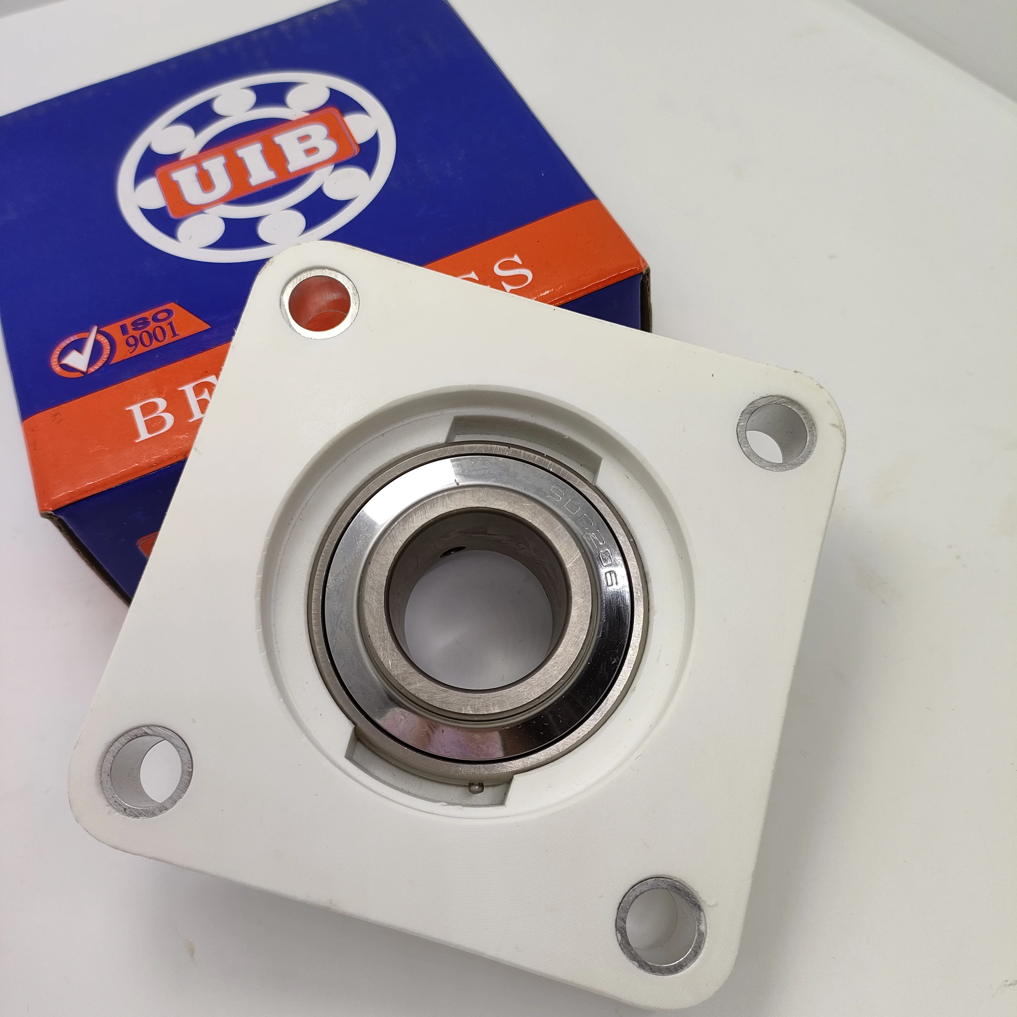SUCF207 Plastic Housing Bearing  Stainless Steel Material Pillow Block Bearing stainless bearing