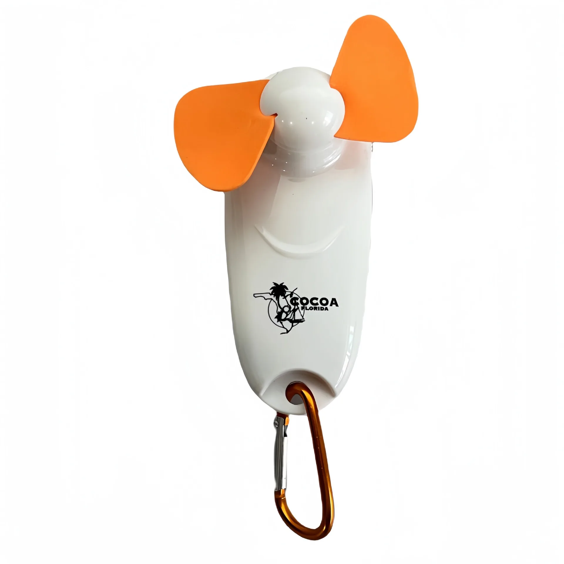 Outdoor Portable Handheld   Mini Hand-Printing Portable Climbing Carabiner LED Torch Light WITH  Battery Operated Fans