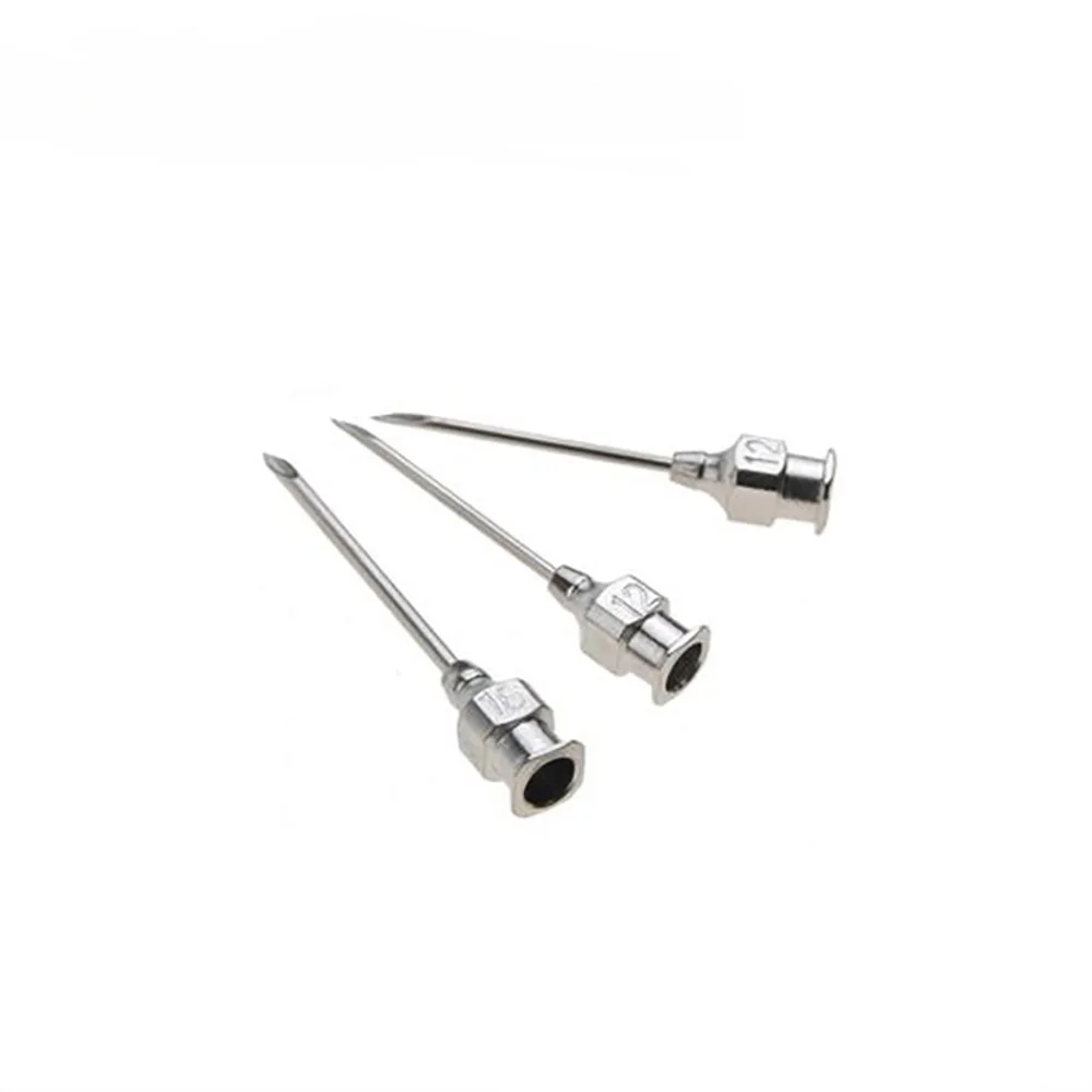 Low Prices Veterinary Hypodermic Needles With Various Sizes Mounted 14G-26G Disposable Surgical Sterile Stainless Steel CE ISO