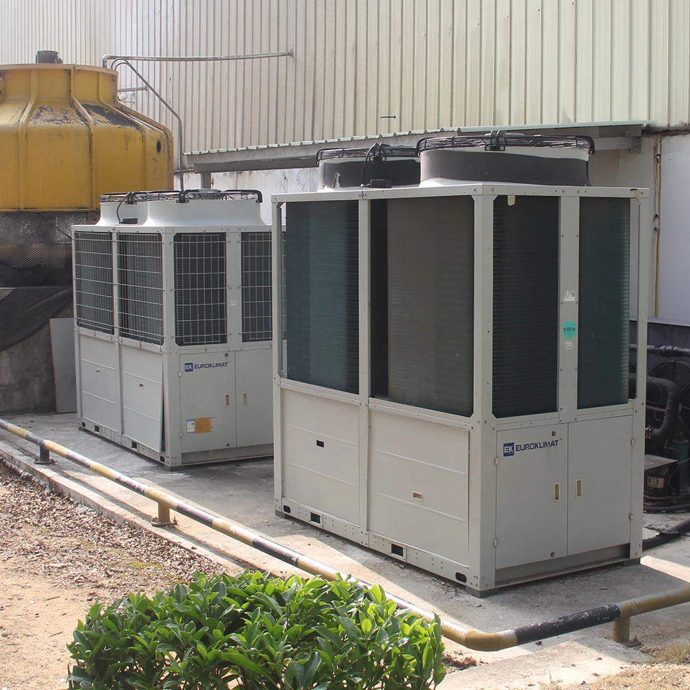 Central Air Conditioner Outdoor Unit Inverter Scroll Compressor Air Cooled Modular Chiller