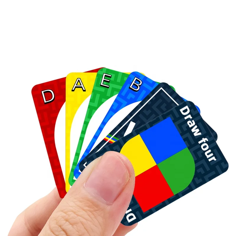 Customized printing of HD mini card games by Chinese card game manufacturer for children adult