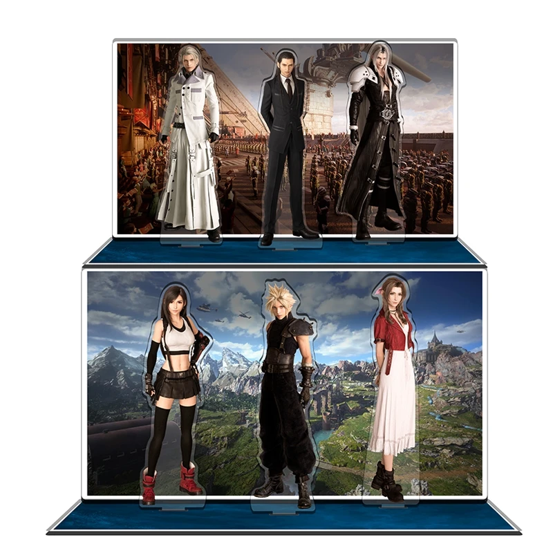 Combined scenarios free choice FF7 FF VII Rebirth Remake acrylic stand Standee figures game toys derivatives Customized