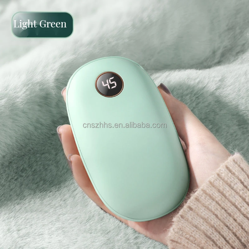 Customize Portable Heater Gift Hand Warmer Reusable Power Bank Electric Usb Rechargeable Hand Warmer