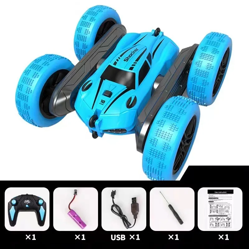 Juguetes High Speed Stunt Rc Car Drift Buggy 360 Degree Rotating Rock Climbing RC Car
