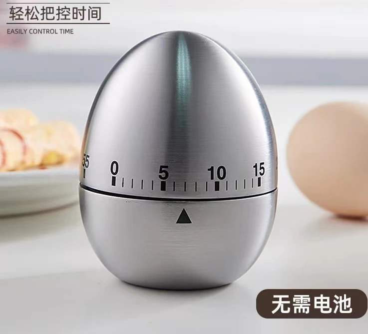 Creative Kitchen Mechanical Timer Egg Timer 60 Minute Student Timer Baking Cooking Reminder