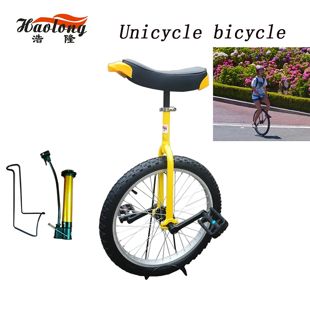 one-wheel scooter bike single wheel bicycle kids & adults unicycle bicycle self-balance bike unicycle bicycle one wheel bike